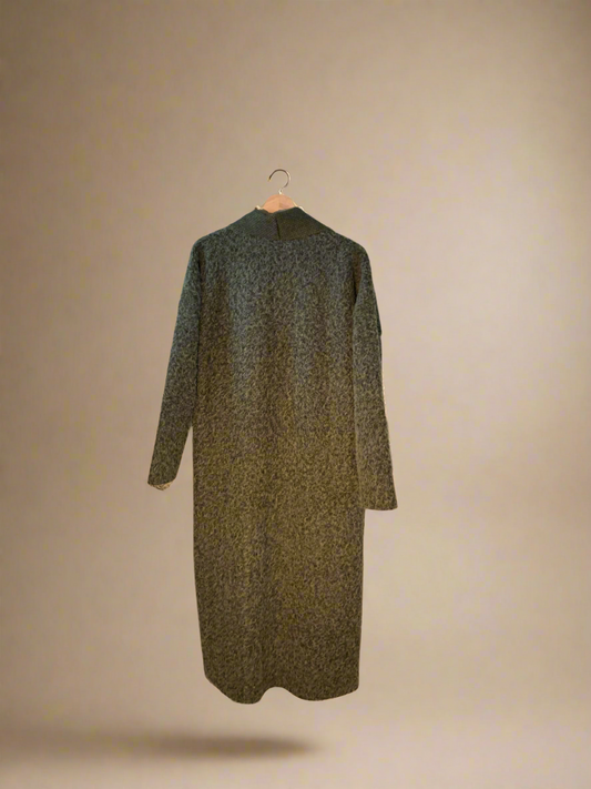 Wooly Dark Green Coat