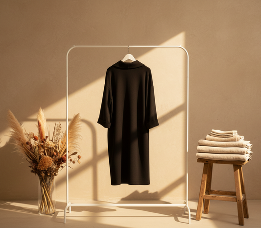 Dark Brown Plush Coat