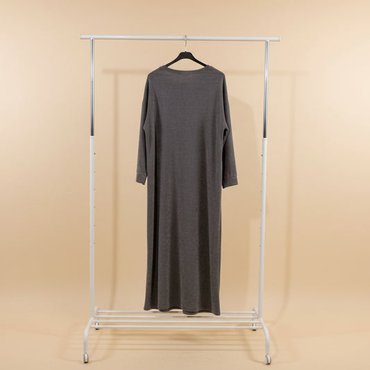 Thick Grey Rugged Dress