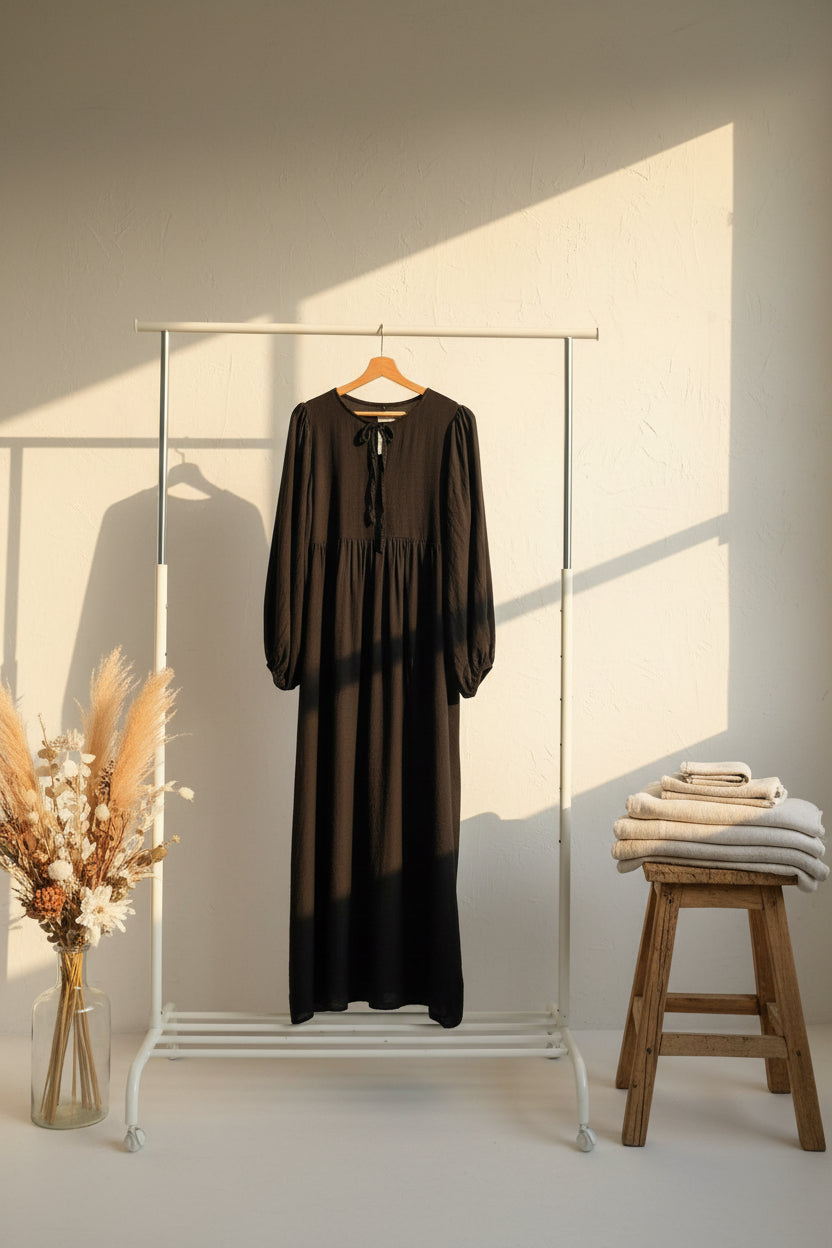 Black String Dress