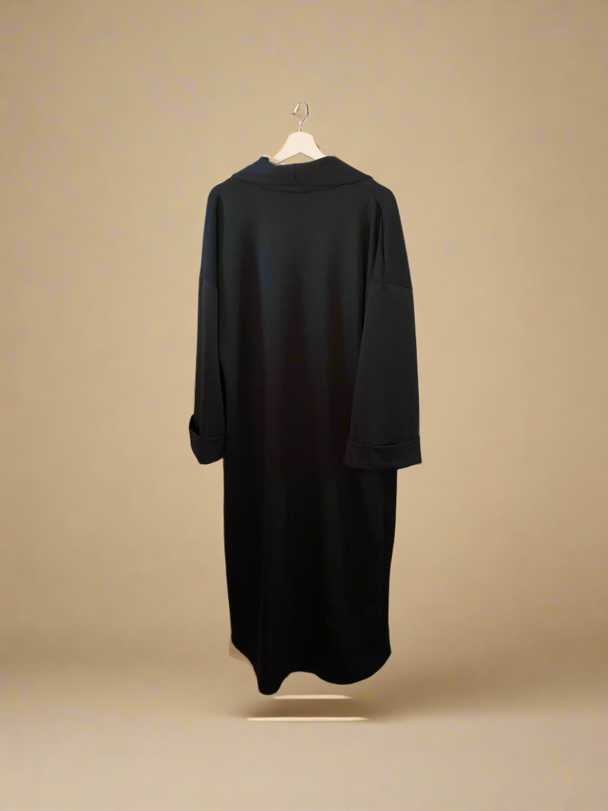 Black Plush Coat