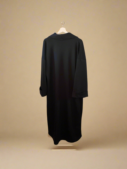 Black Plush Coat