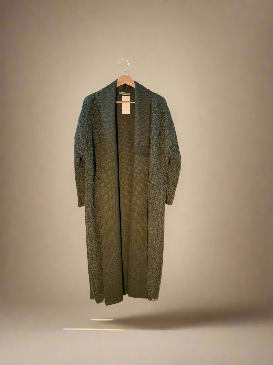 Wooly Dark Green Coat