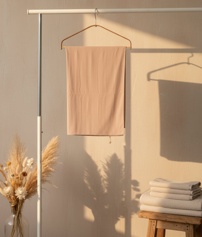 Pearly Washed Apricot Jersey Hijab