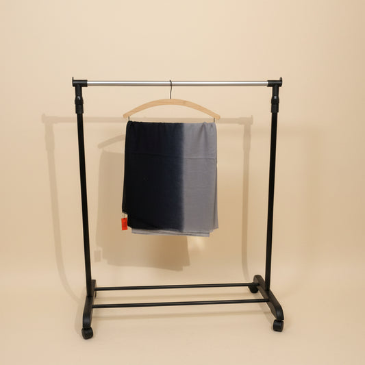 Fading Dark Fluffy Scarf