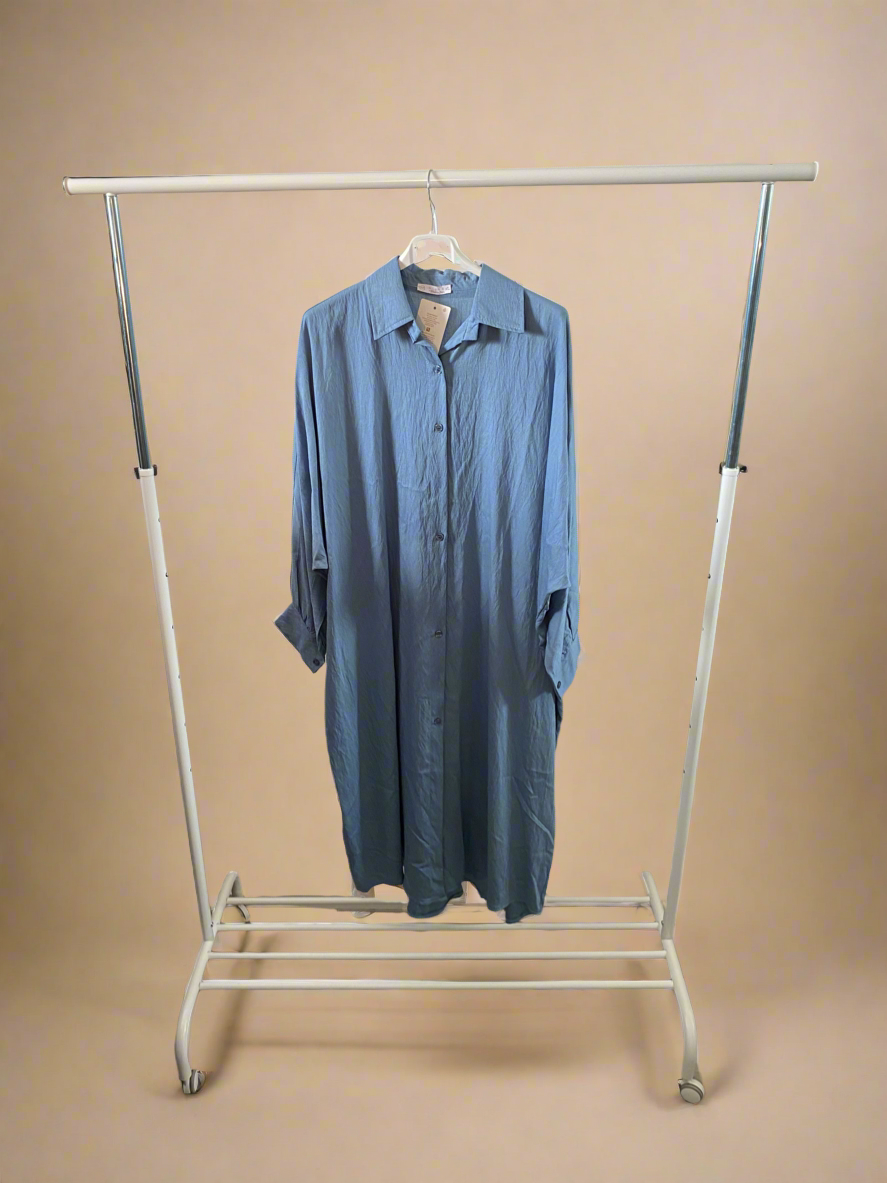 Buttoned Down Light Blue Blouse