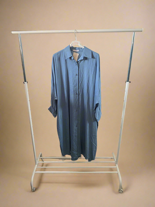 Buttoned Down Light Blue Blouse