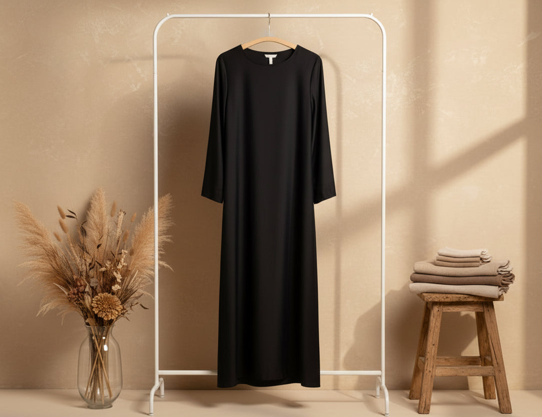 Black Ball Gown