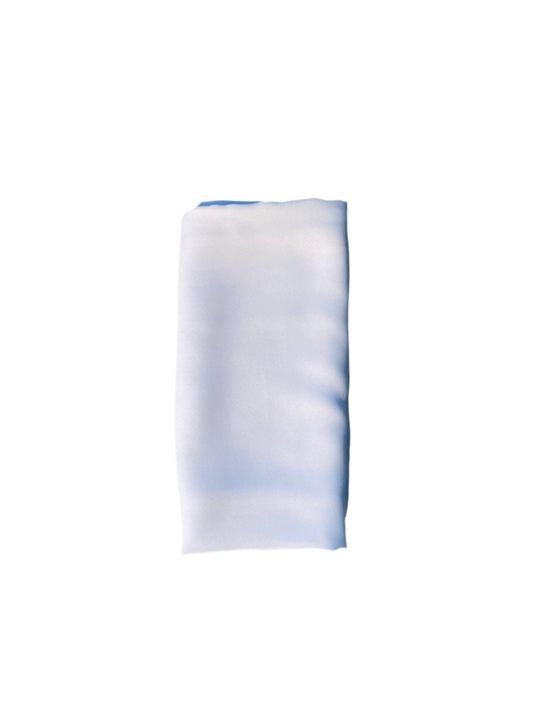 Pearl White Chiffon Hijab