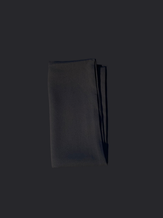 Black Chiffon Hijab
