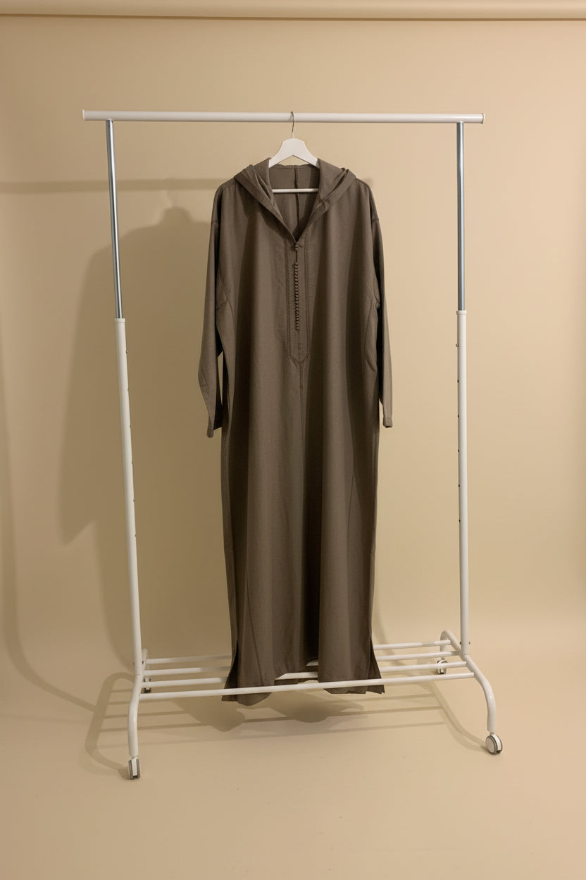 Taupe Cashmere Jallabiyya