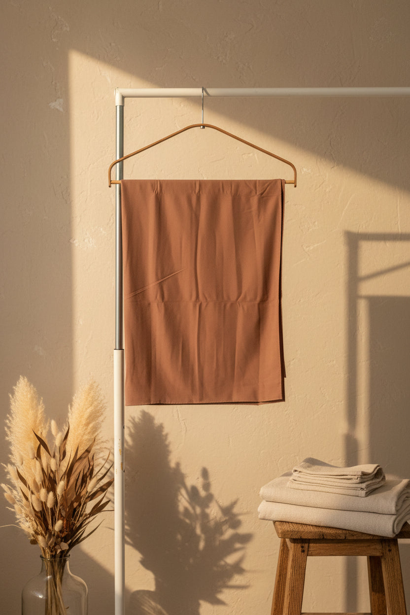 Pearly Mocha Jersey Hijab