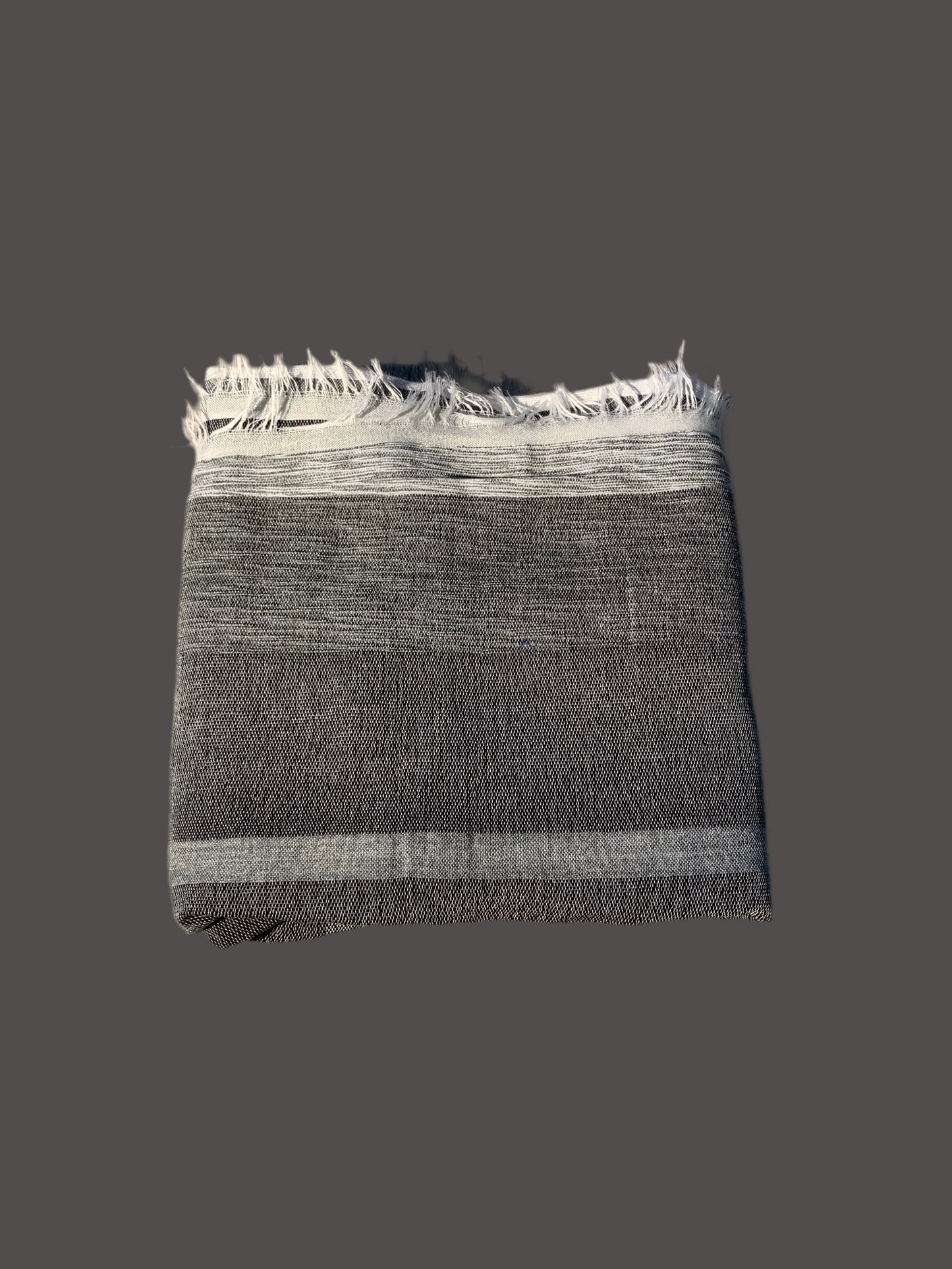 Grey Theme Moroccan Crafted Towel