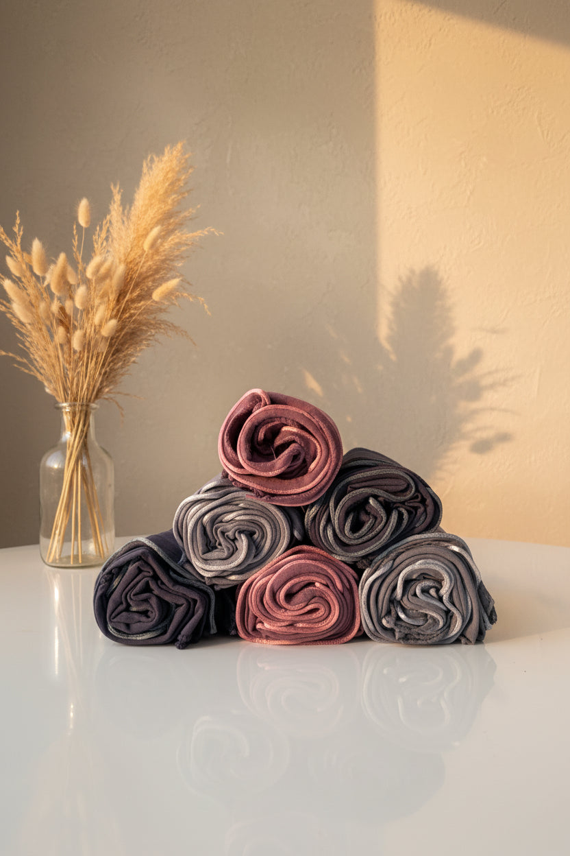 Ribbon Lined Jersey Hijab