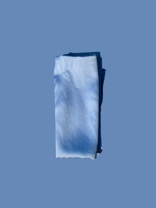 Silky Ocean Blue Hijab