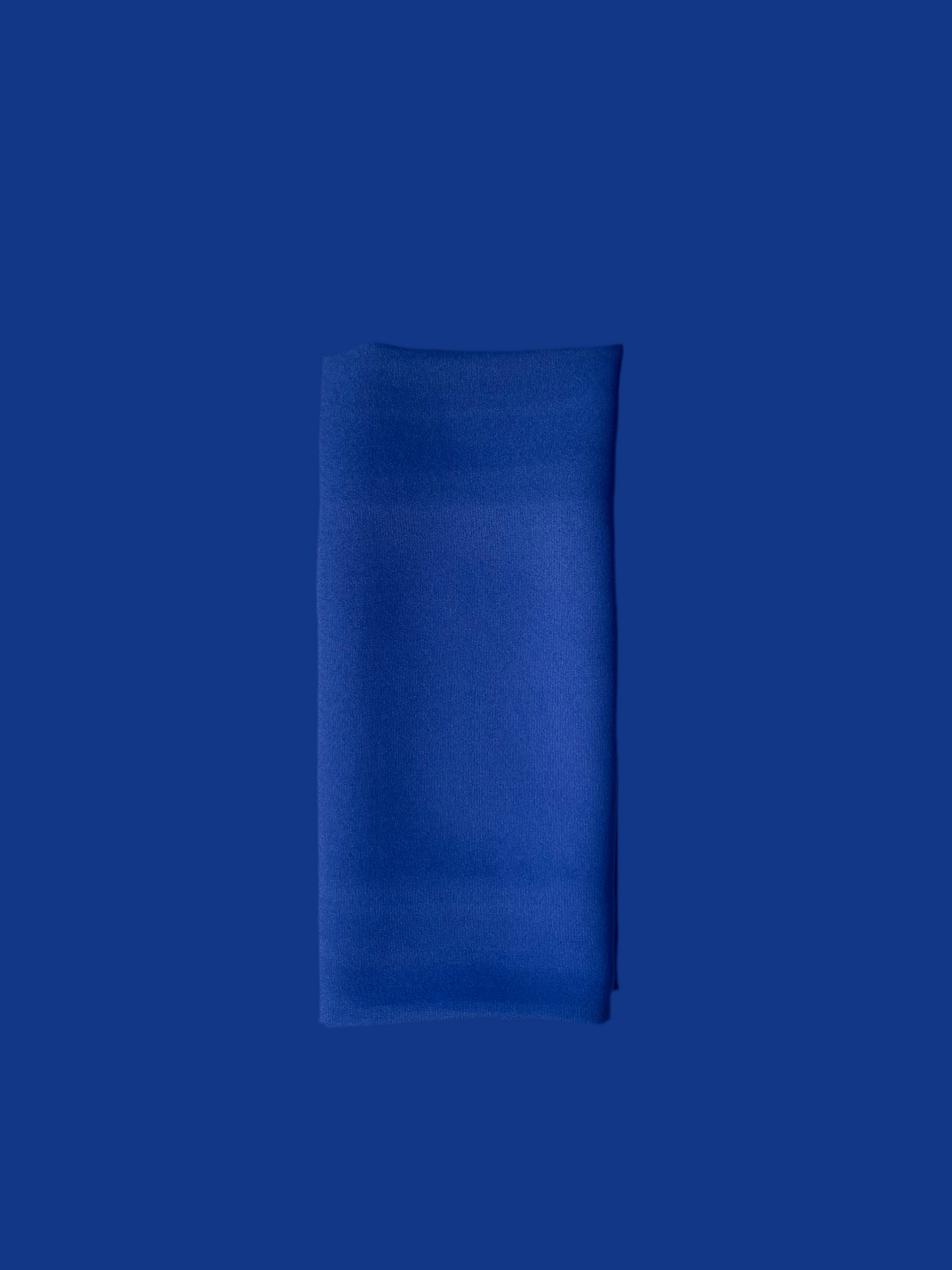 Royal Blue Chiffon Hijab