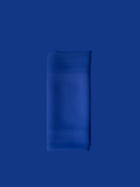 Royal Blue Chiffon Hijab