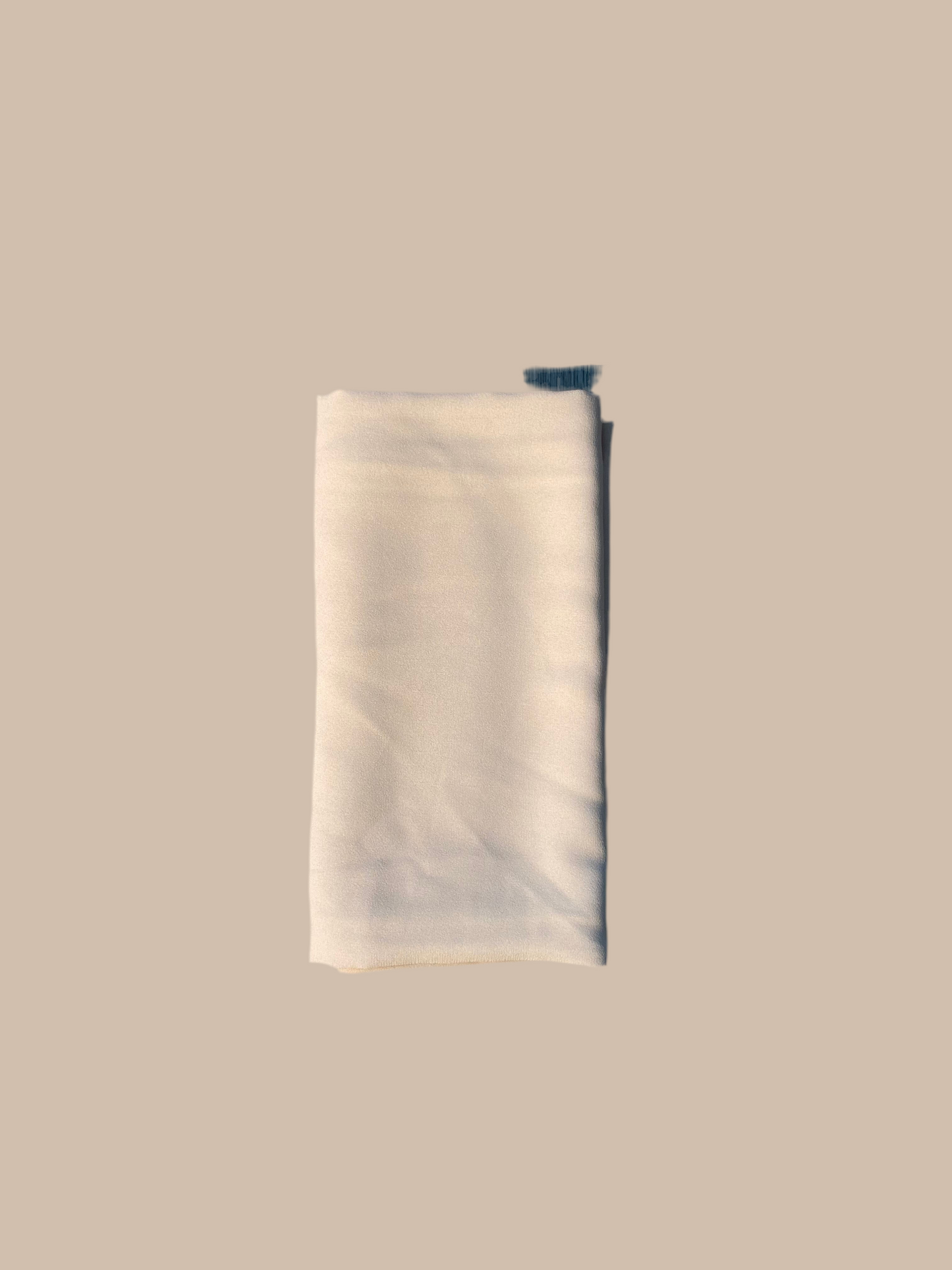 Créme Chiffon Hijab
