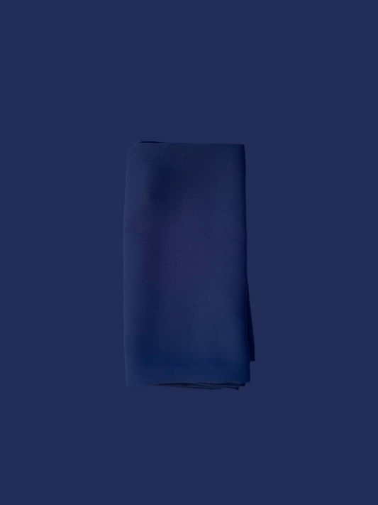 Night Blue Chiffon Hijab