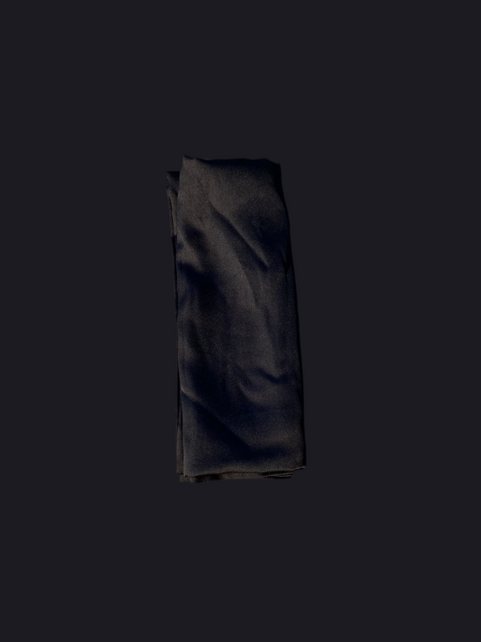 Silky Onyx Black Hijab