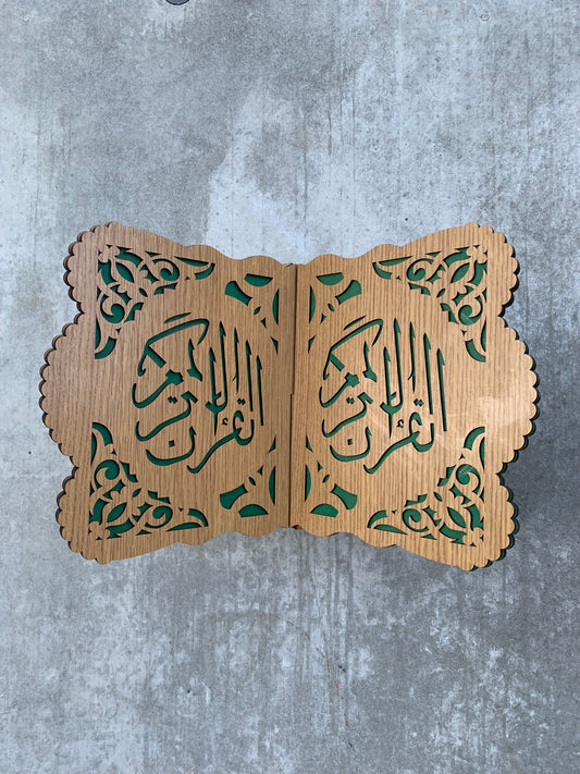 Quran Stand Green