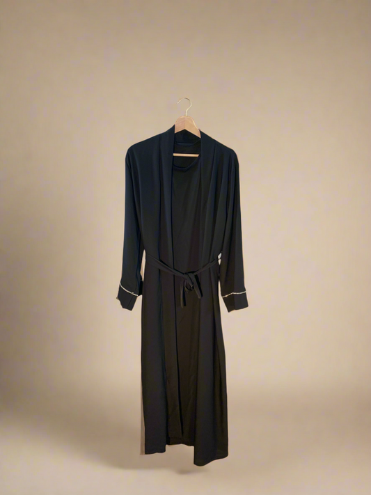 Luxurious Rhinestone Abaya Set