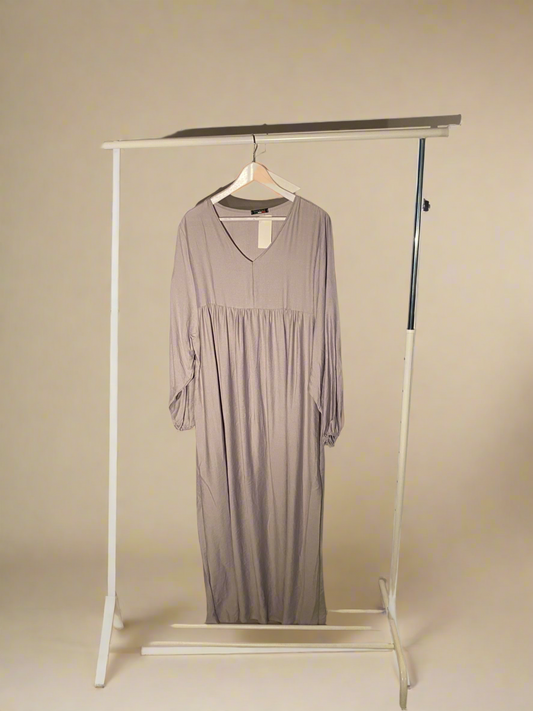 Pleaded Lavender Dress