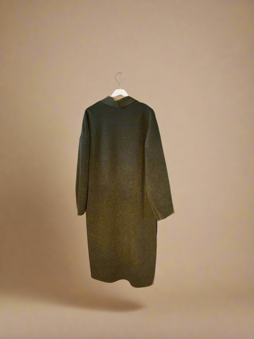 Elgent coat olive Green